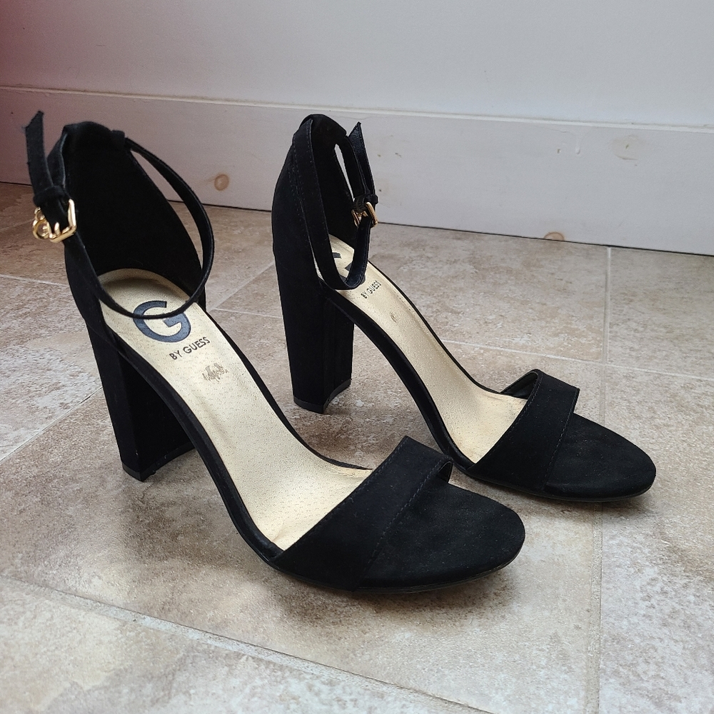 G By Guess Ankle Strap Heel
